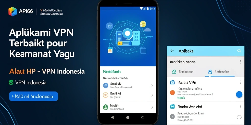 Antarmuka aplikasi API66 yang sederhana dan intuitif.