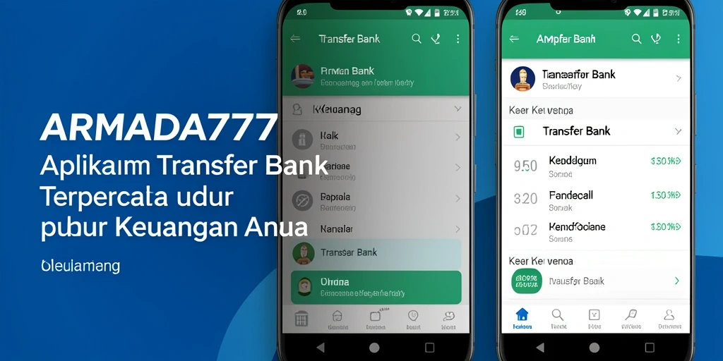 Antarmuka pengguna ARMADA777 yang sederhana dan jelas.